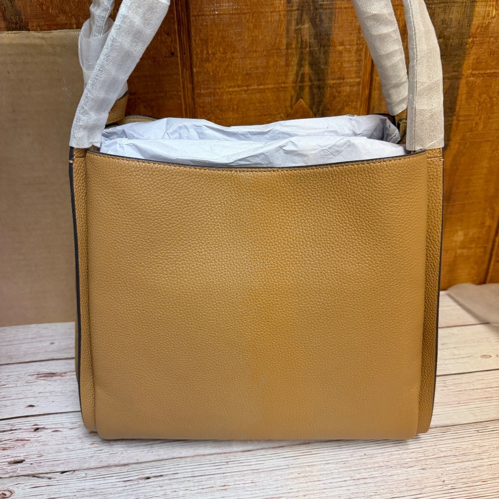 Kate Spade Knott Pebbled Leather & Suede Large Shoulder Bag - Bungalow - Picture 6 of 10